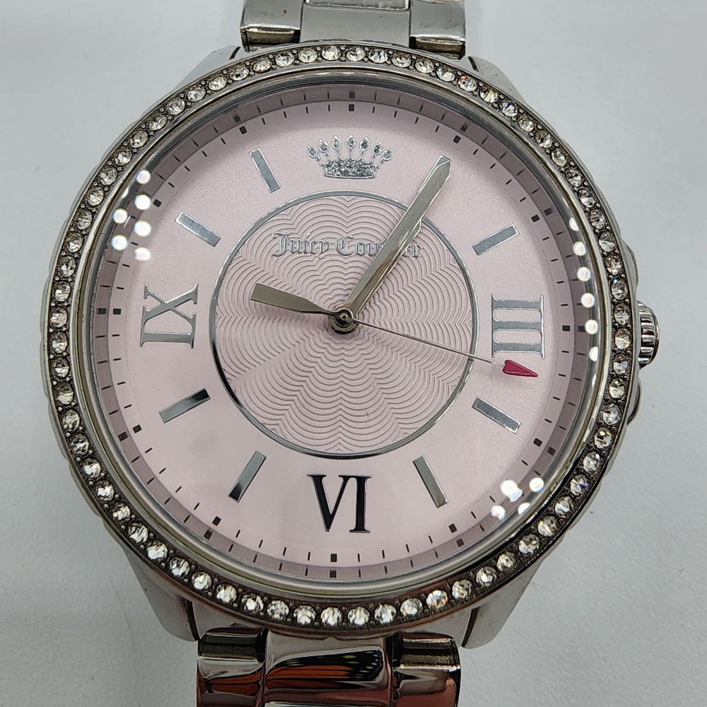 Juicy Couture Silver and Pink Watch - Picture 4 of 13